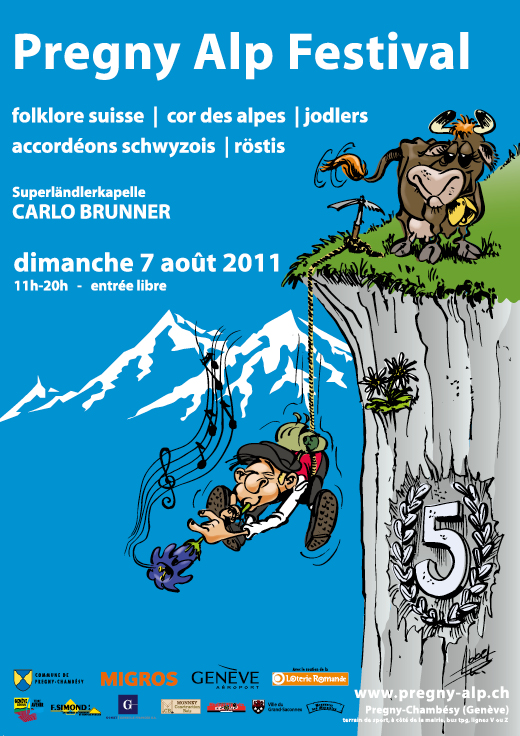 Pregny Alp Festival Affiche 2011