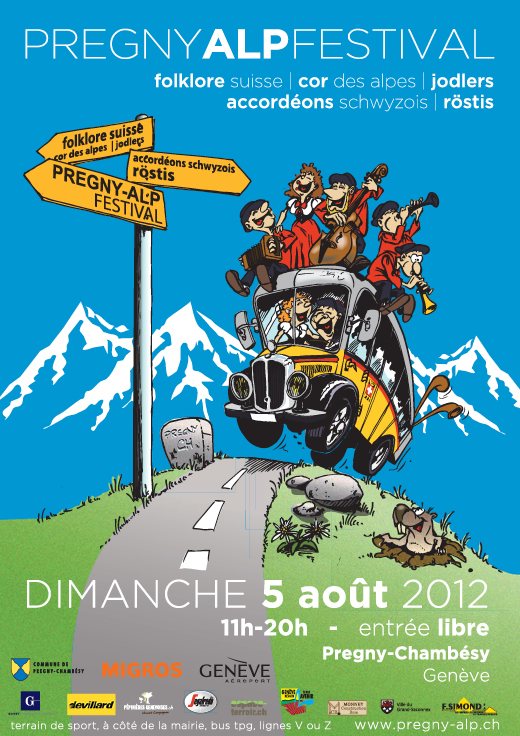 Pregny Alp Festival Affiche 2012