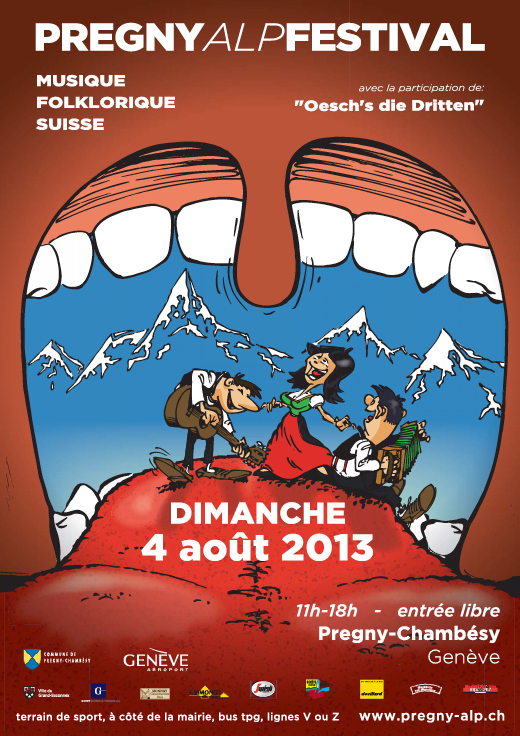 Pregny Alp Festival Affiche 2013
