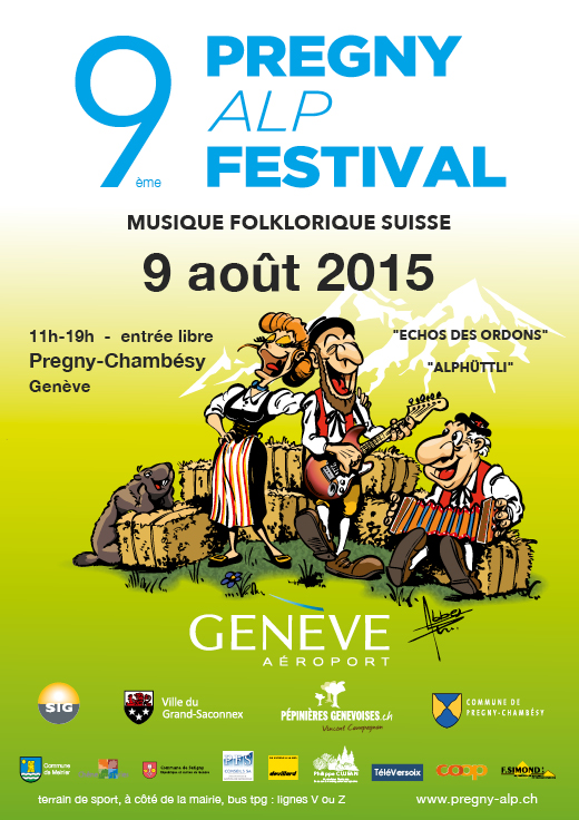 Pregny Alp Festival Affiche 2015