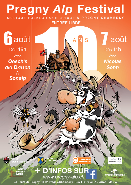 Pregny Alp Festival Affiche 2016